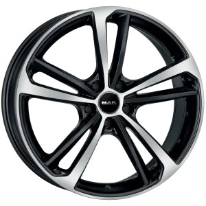 Mak Wheels – NURBURG – Black – 19″x8″ 33mm – Summer Wheels – F8090NBBM33LGX